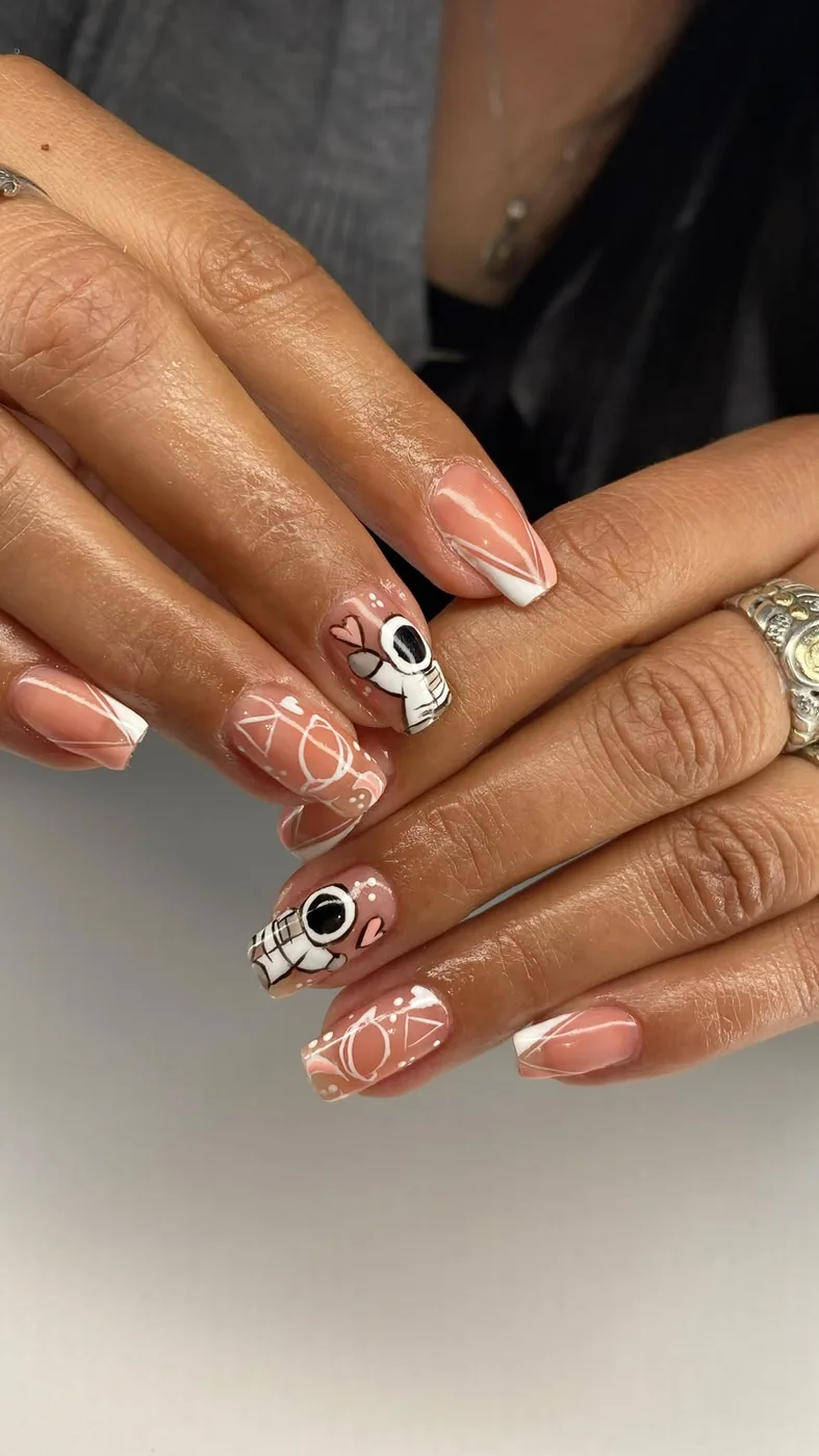 Mano alzada: Calaveras y flores