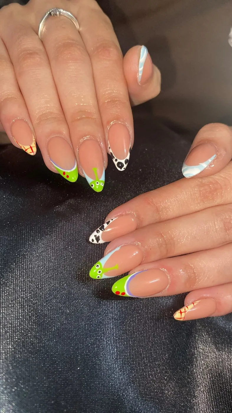 Soft gel: Francesa neón
